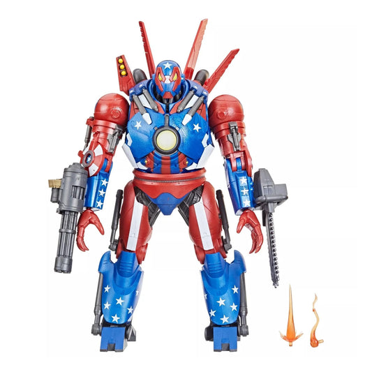 Marvel MVL Detroit Steel armored figure, detailed armor ideal for collector display.
