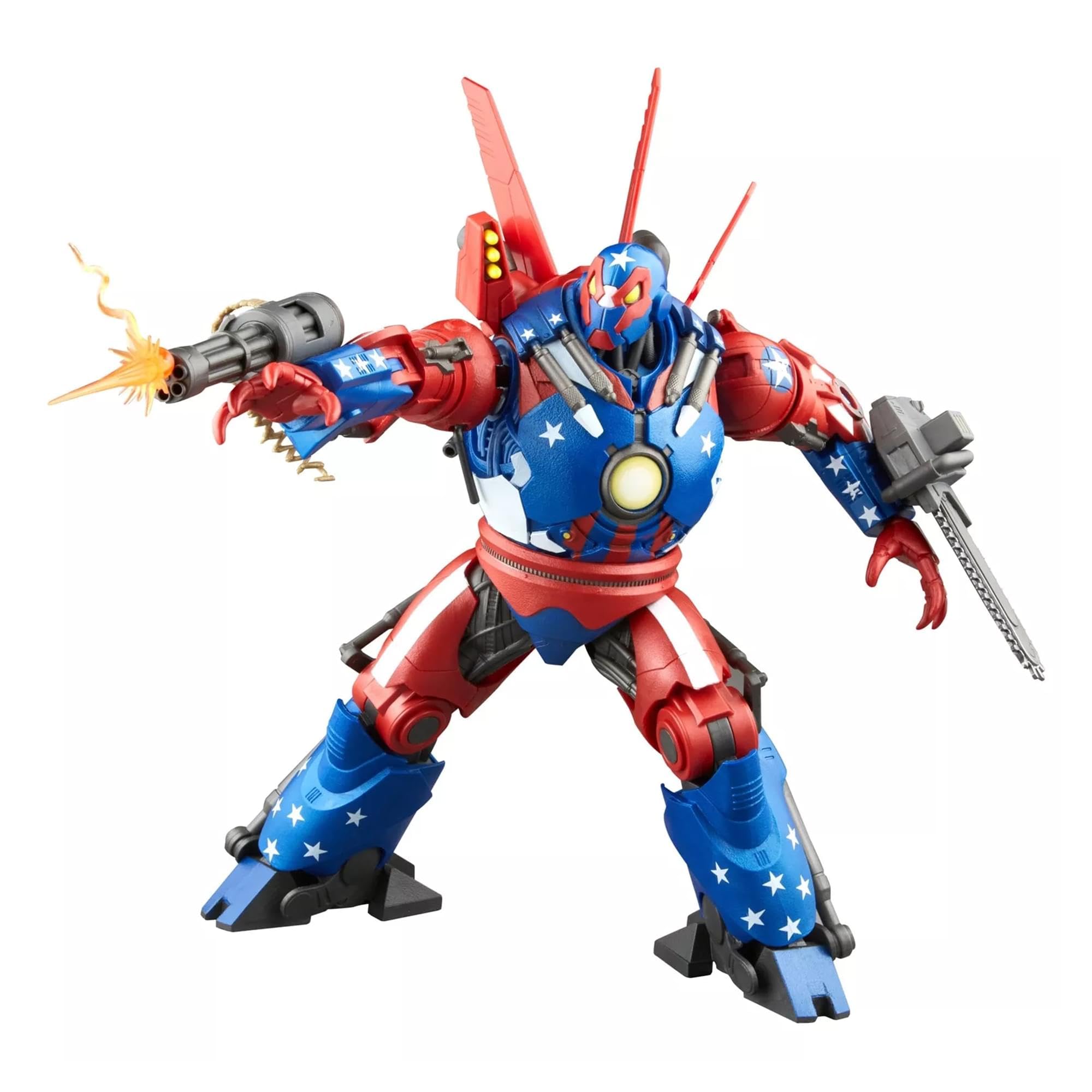 Marvel MVL Detroit Steel included accessories offer versatile posing possibilities.