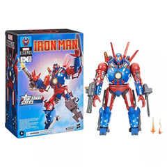 Marvel MVL Detroit Steel poseable head enables dynamic display options for posing.