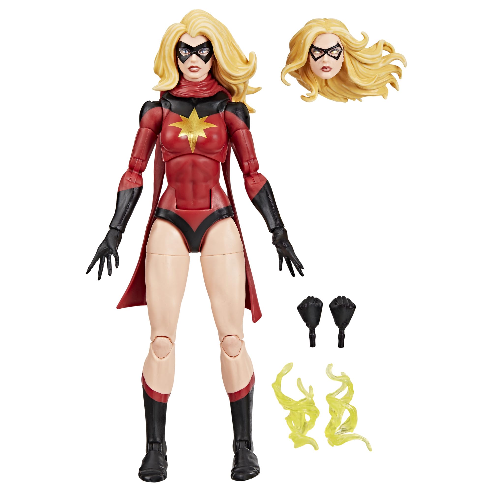 Marvel MVL Legends Yellow 2 figure front view for display and collection.