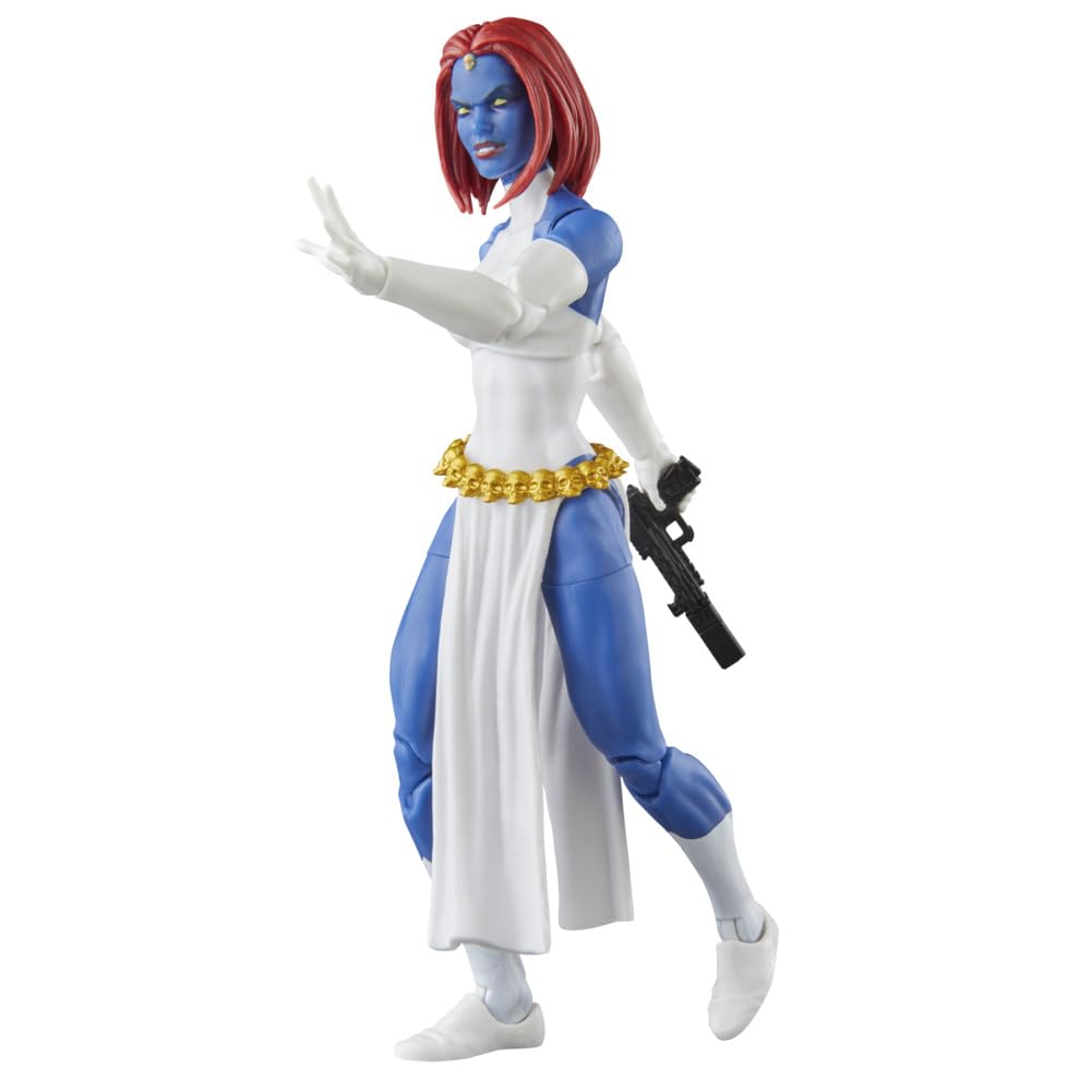 Marvel Mystique 6-inch figure fits neatly on collectors' shelves.