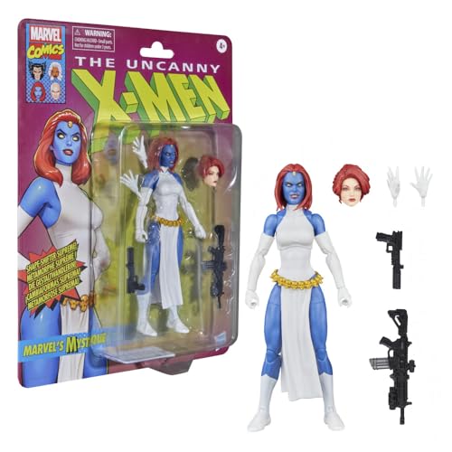 Marvel Mystique alternate hands set enhances posing options and realism.