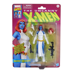 Marvel Mystique with Jean Grey disguise head enables imaginative scene recreation.
