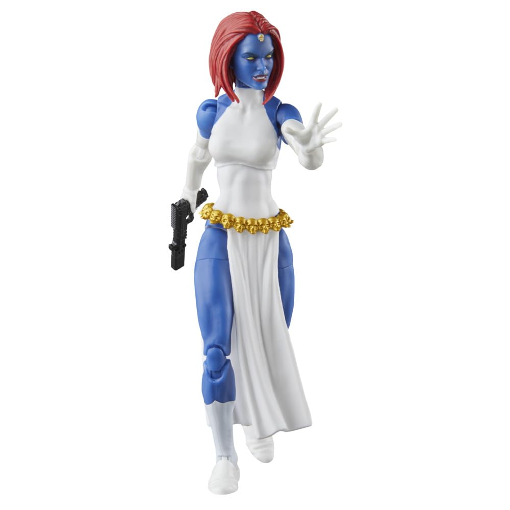 Marvel Mystique retro blister pack echoes classic Hasbro packaging.