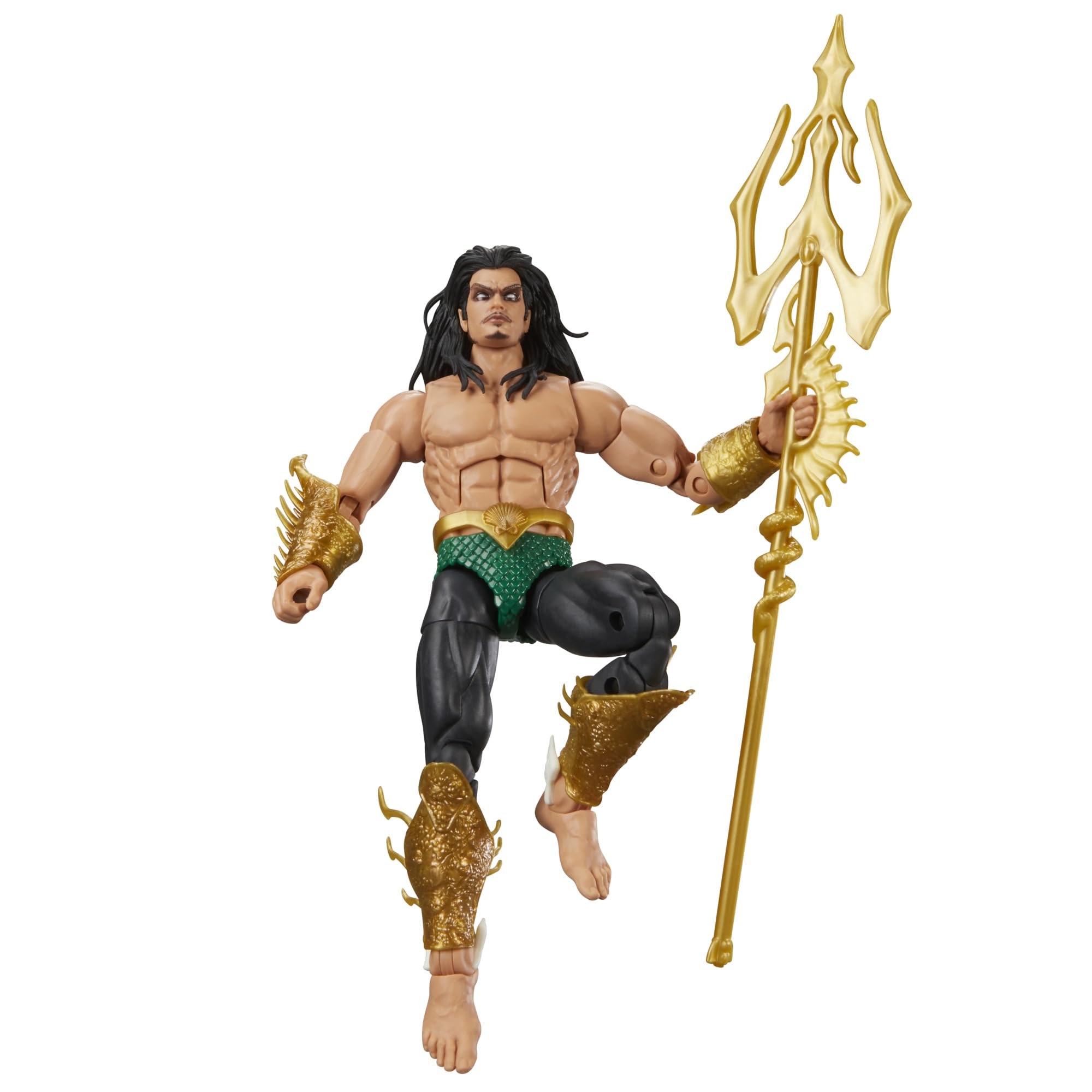 Marvel Namor comics-inspired deco boosts display authenticity.