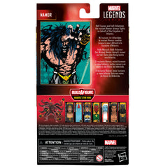 Marvel Namor shelf-ready figure for Marvel Legends collectors.
