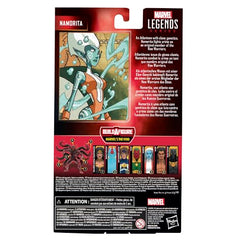 Marvel Namorita packaging close-up with details