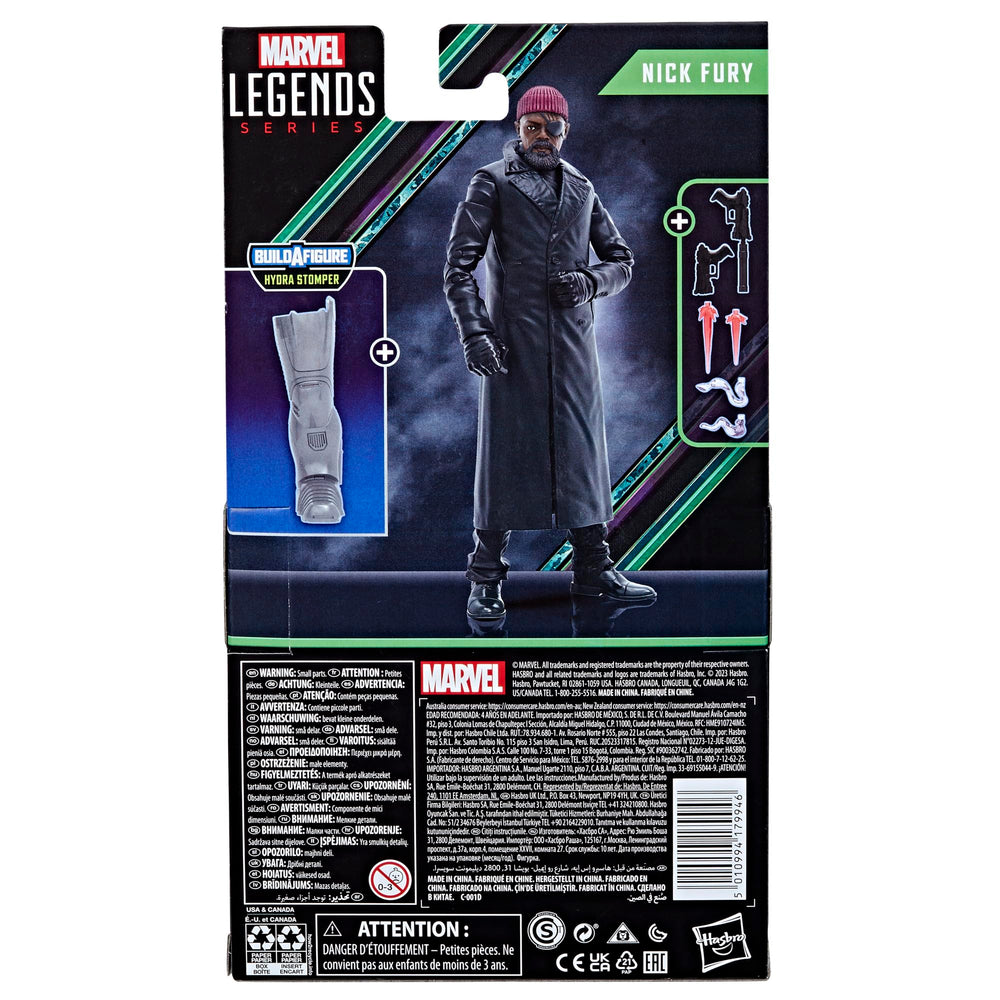 Marvel Nick Fury Secret Invasion accessory blaster included for authentic play