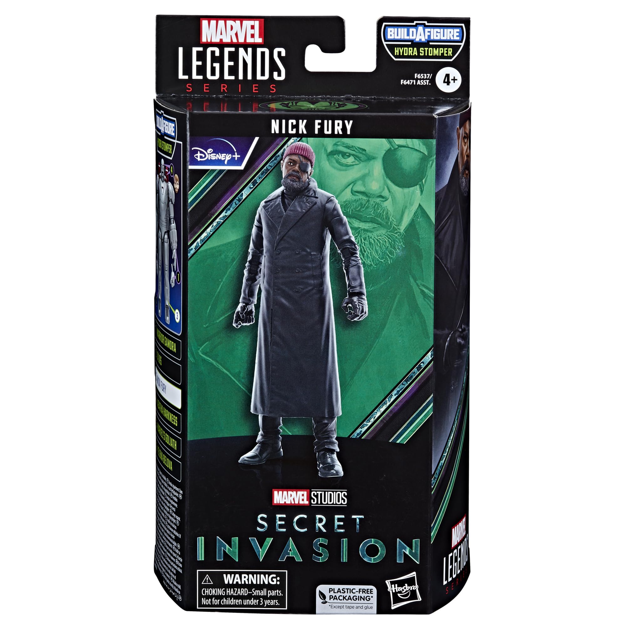Marvel Nick Fury Secret Invasion figure detail highlights premium deco and styling