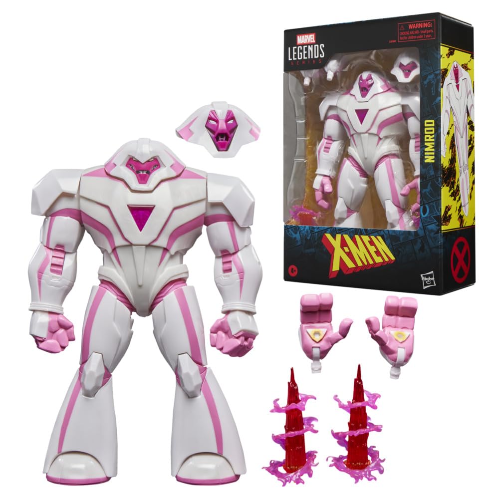 Marvel Nimrod 6-inch accessories set enhances pose variety.