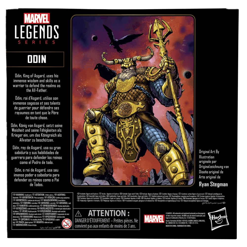 Marvel Odin 85th Anniversary sword accessory completes battle-ready display
