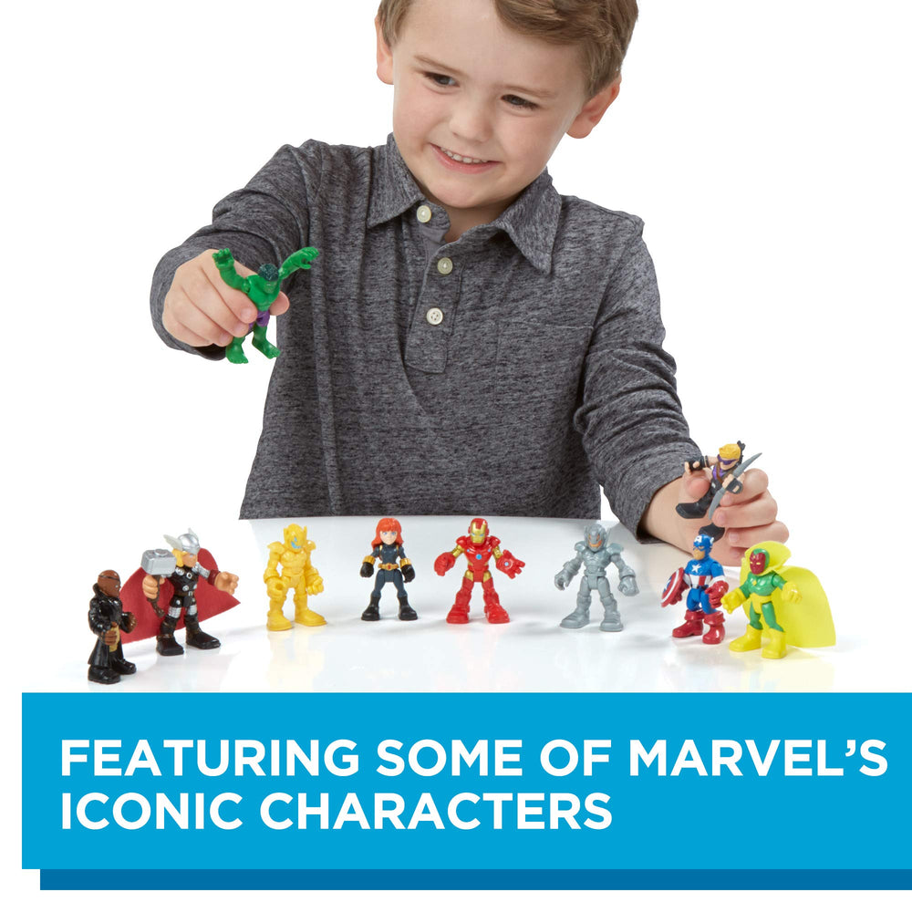 Thor figure from Marvel Playskool Heroes for mighty battles and imagination