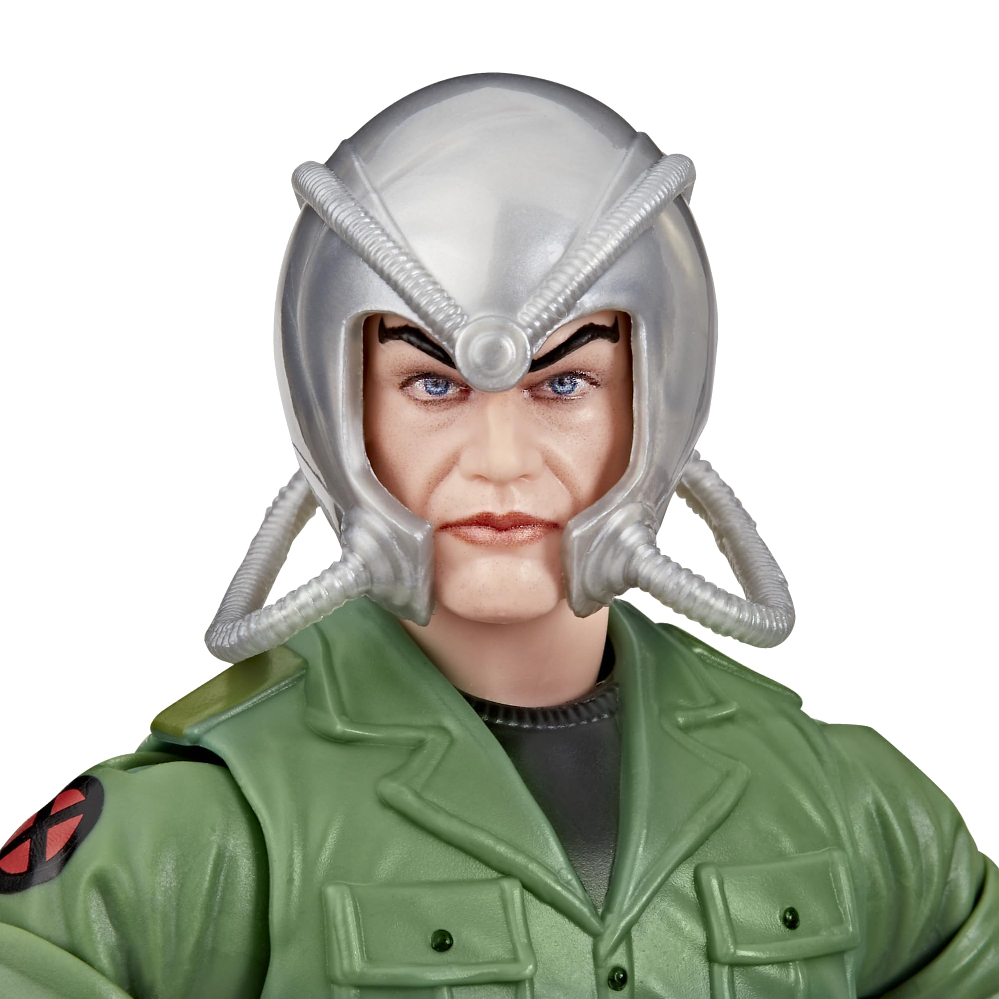 Marvel Professor X Savage Land figure face detail highlighting expression