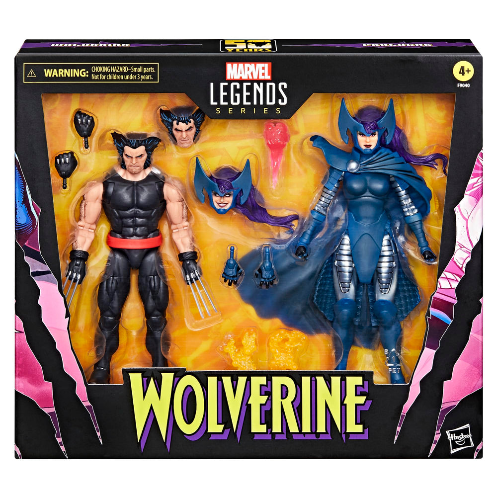 Psylocke battle-ready Marvel Legends figure with iconic styling