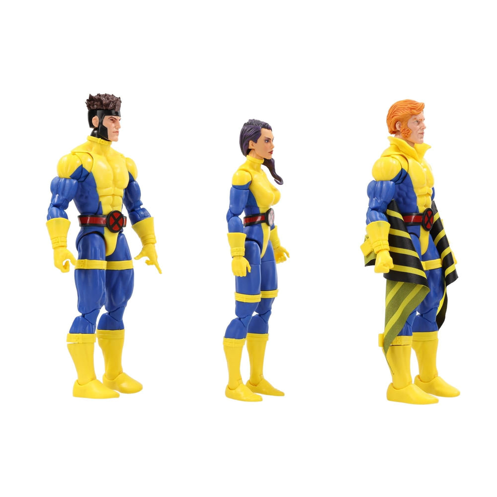 Marvel Psylocke figure showing psi blades and psionic effects for dramatic display