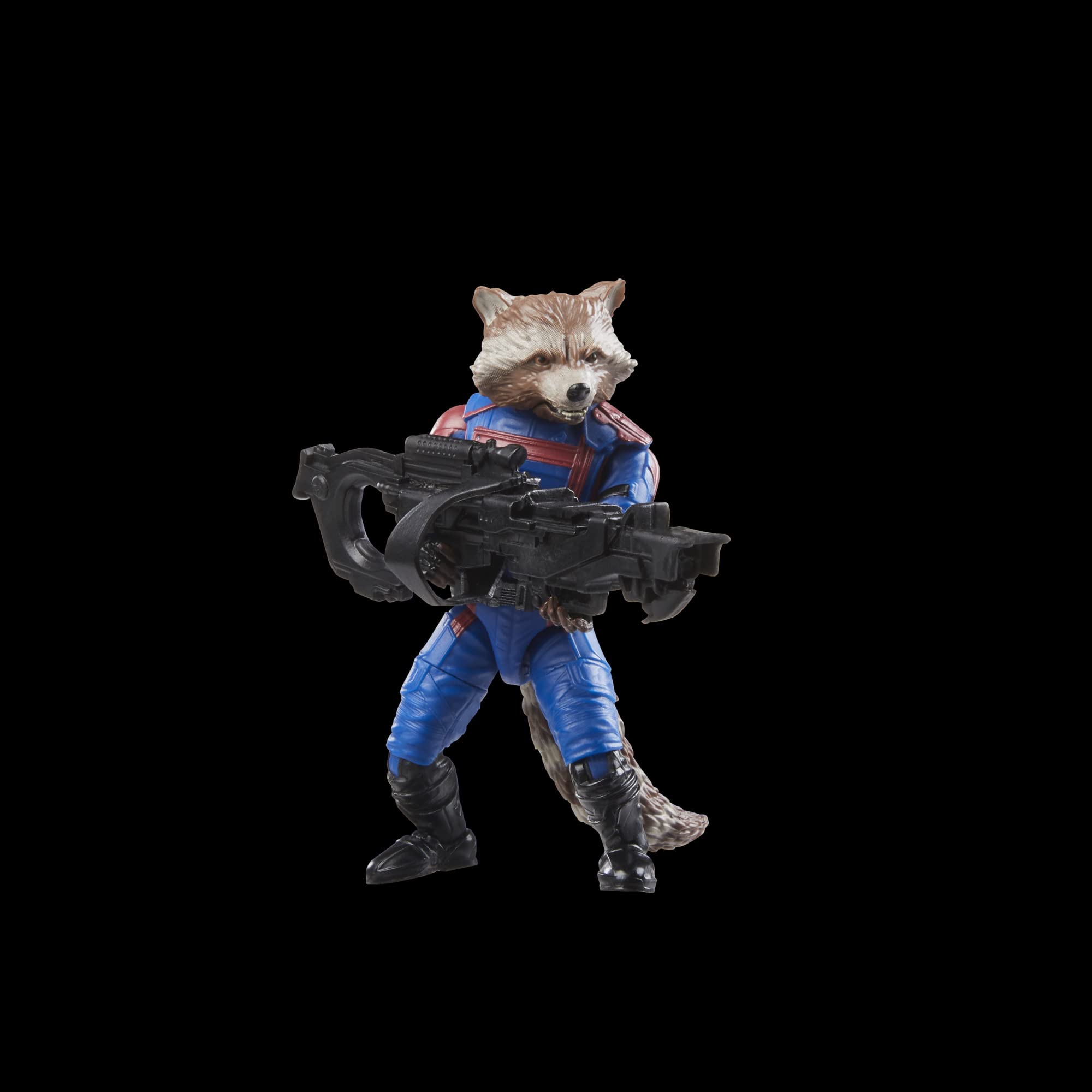 Marvel's Rocket figure Build-A-Figure Cosmo part enhances collection expansion