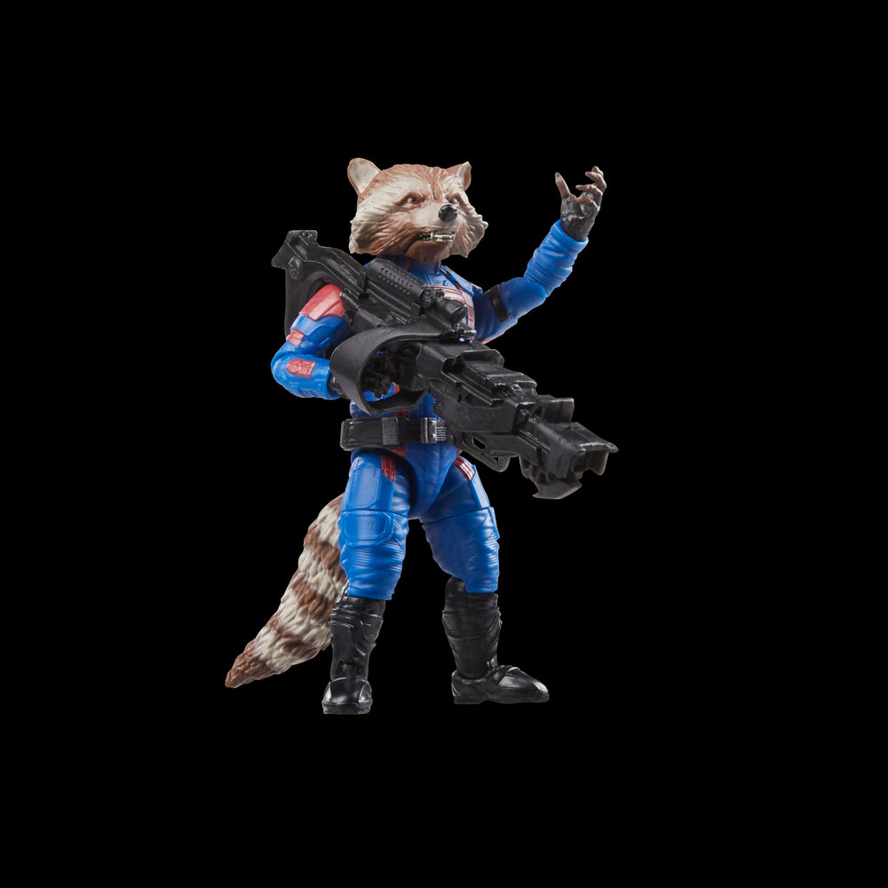 Marvel's Rocket figure packaging indicating premium display value