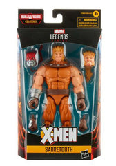 Marvel Sabretooth 6-inch figure in a dynamic pose for display and play.