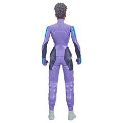 Marvel Shuri battle-ready figure supports dramatic imagination and pretend battles for kids.