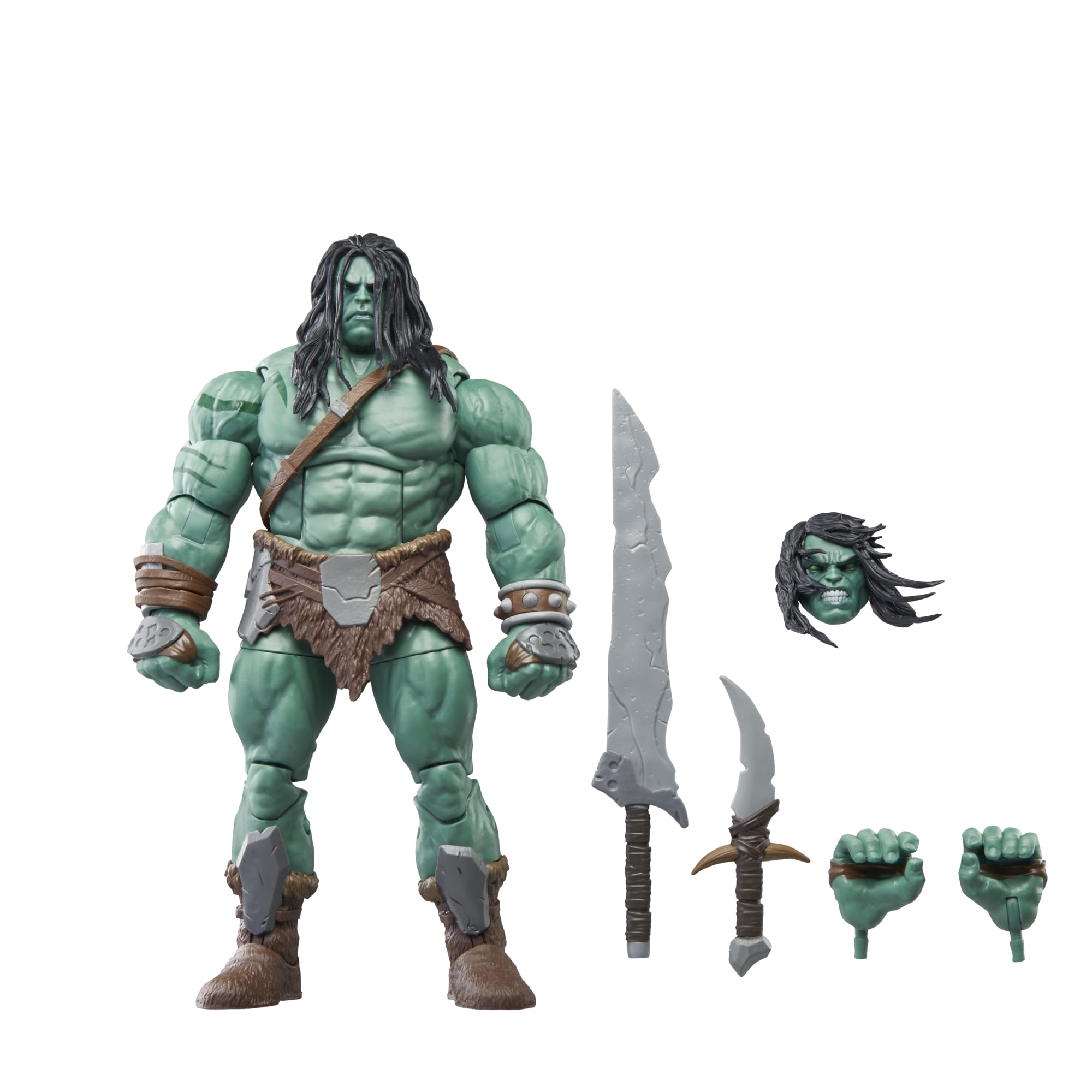 Marvel Skaar alternate hands accessory included for versatile poses.