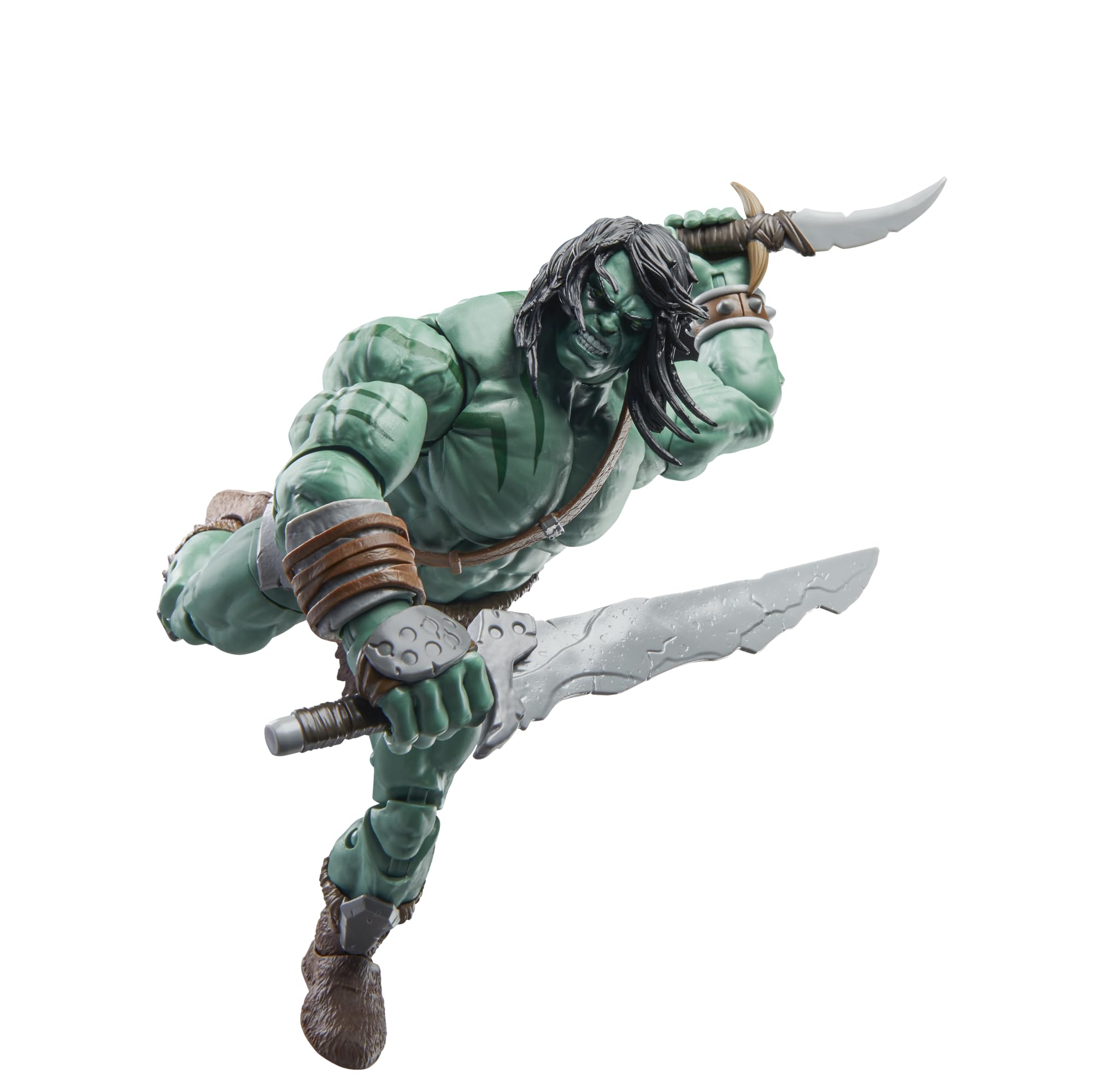 Marvel Skaar fully articulated figure enabling dynamic shelf poses.