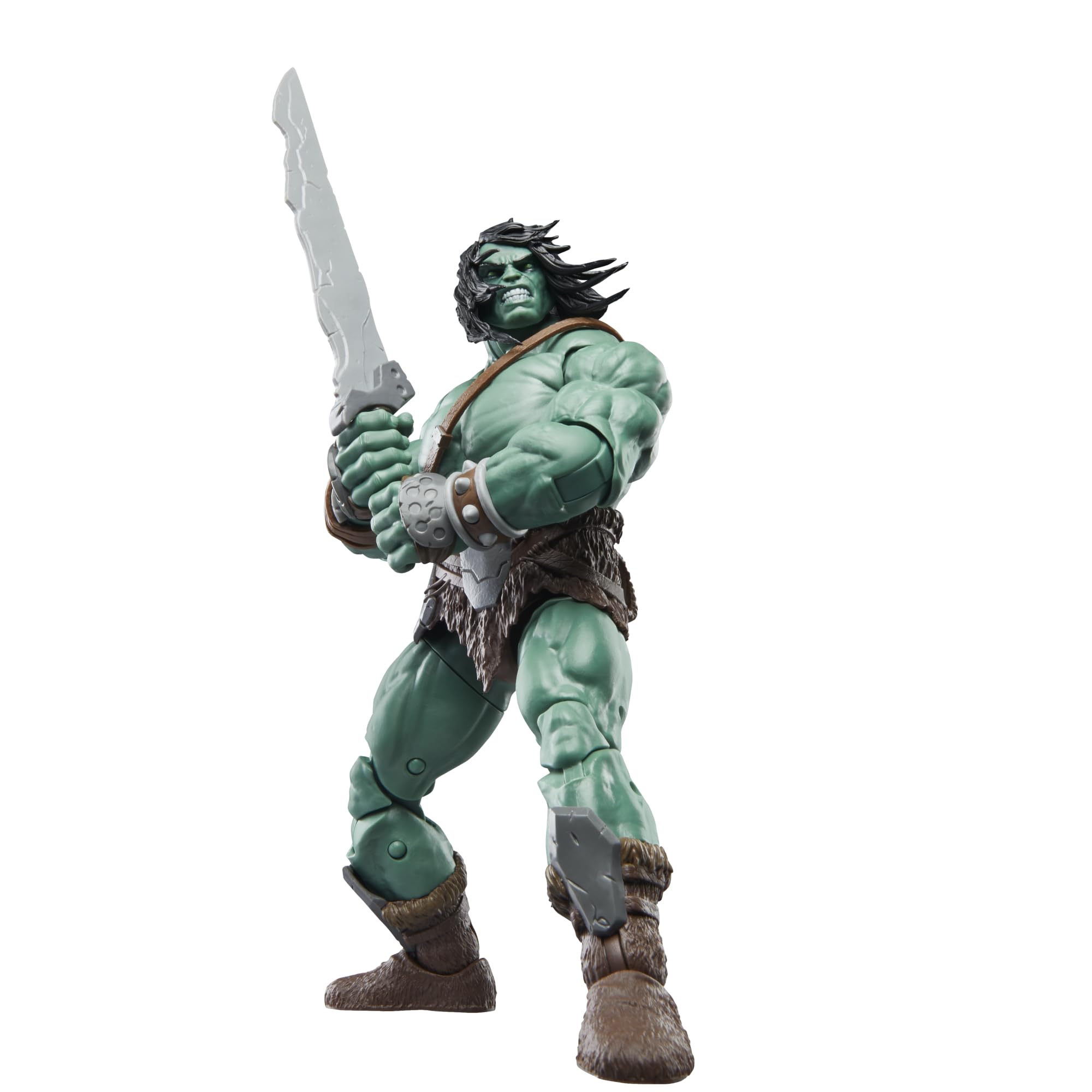 Marvel Skaar weapons accessory set demonstrated for dramatic action scenes.