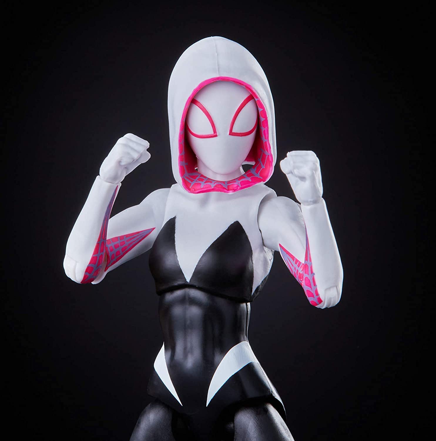 Marvel Spider-Gwen 12in figure packaging view suitable for gift-ready unboxing.