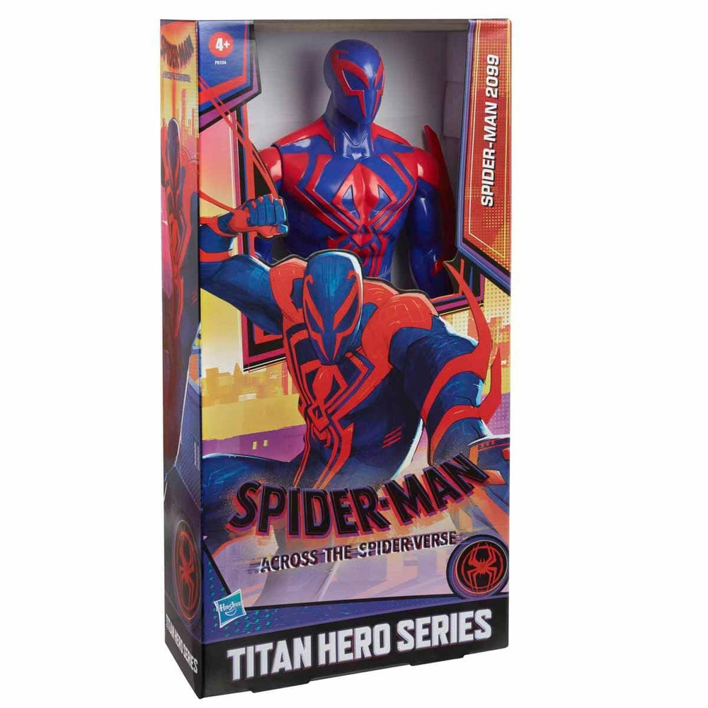 Spider-Man 2099 toy in dynamic pose suitable for display and play