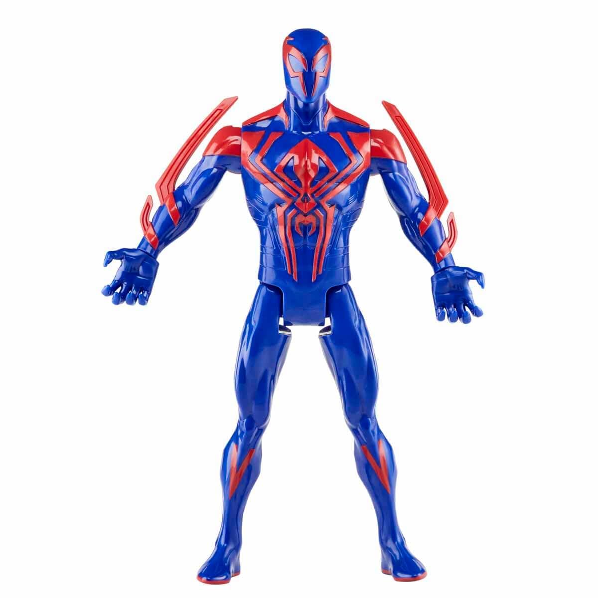 Marvel Spider-Man 2099 Titan Hero figure in wall-crawling pose for imaginative play