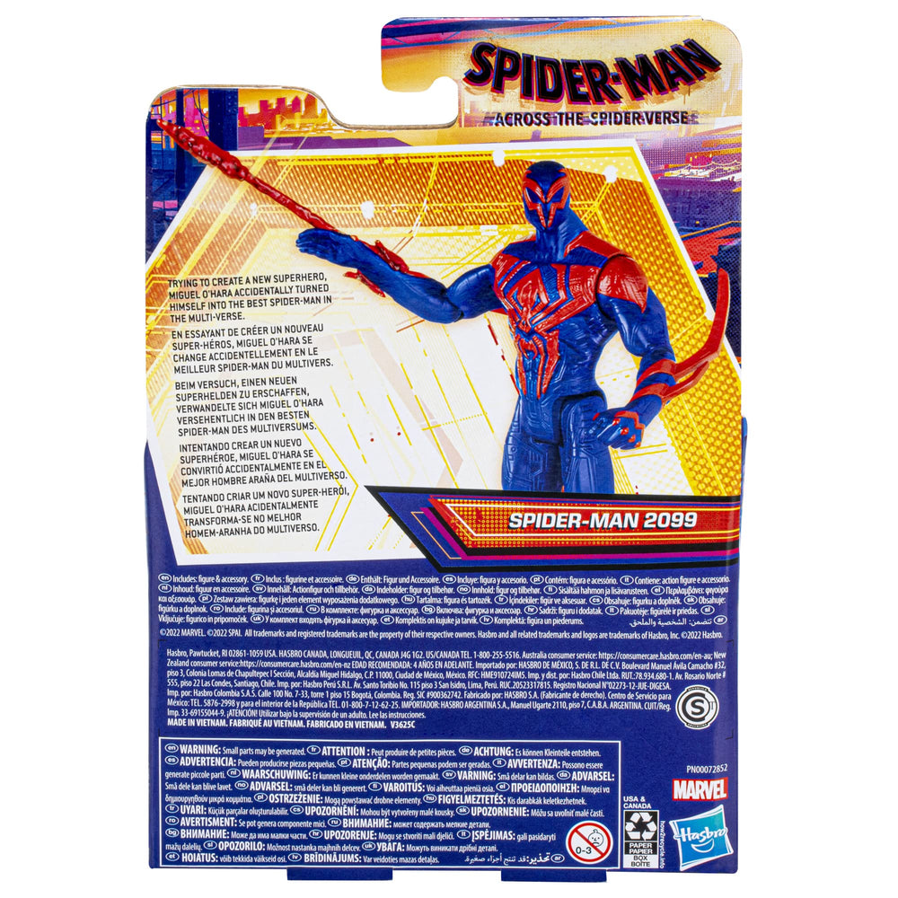 Ages 4 and up friendly Spider-Man 2099 figure for imaginative fun