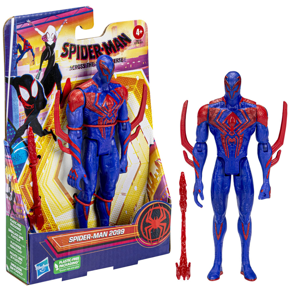 Entertainment-inspired web accessory enhances play with Spider-Man 2099 toy