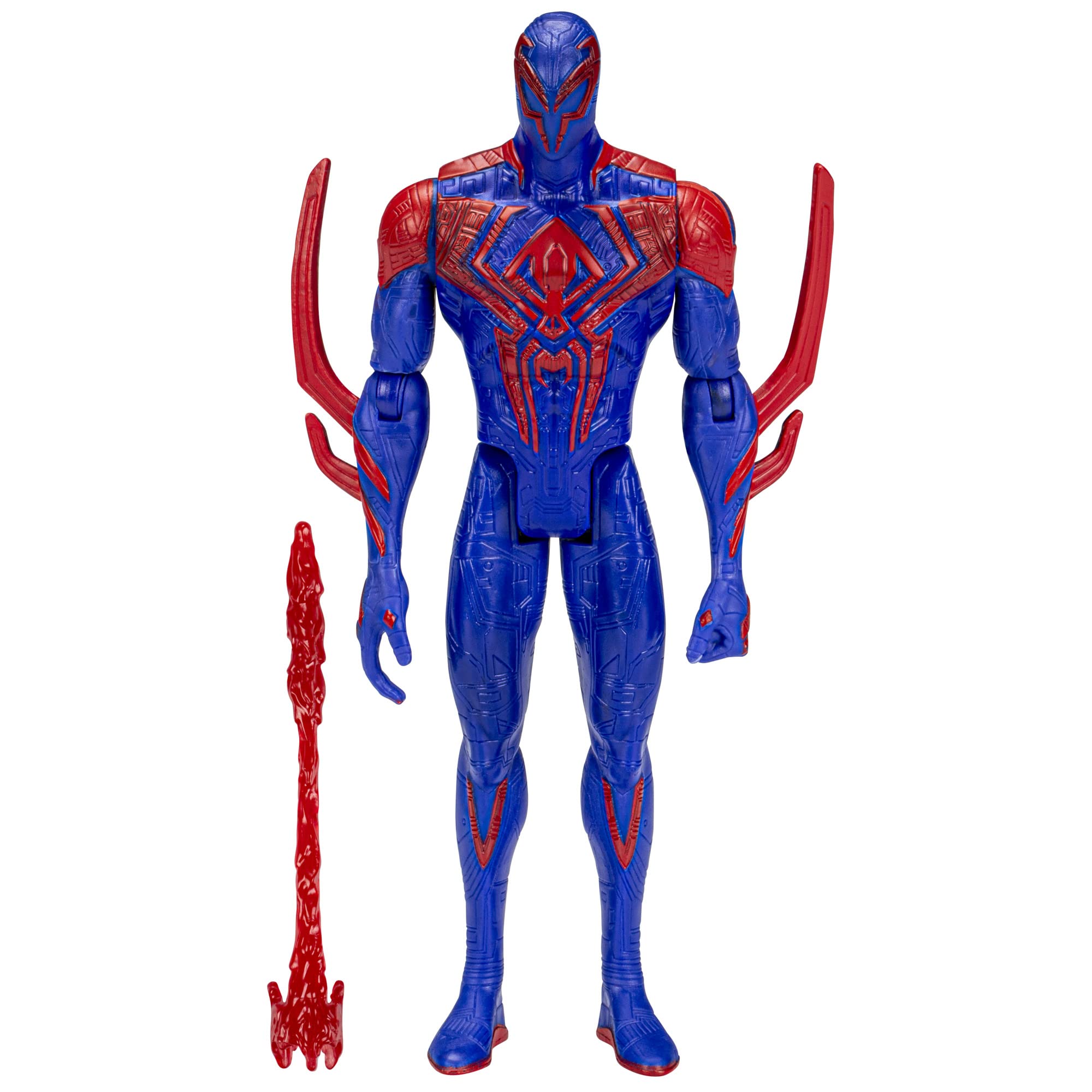 Marvel Spider-Man 2099 action figure in a dynamic full-body pose for heroic play