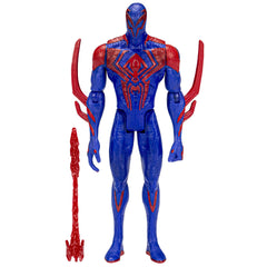 Marvel Spider-Man 2099 action figure in a dynamic full-body pose for heroic play