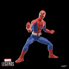 Marvel Spider-Man ’77 action figure film deco reflecting seventies styling
