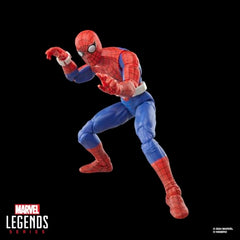 Marvel Spider-Man ’77 action figure with mesh attachments for dramatic poses