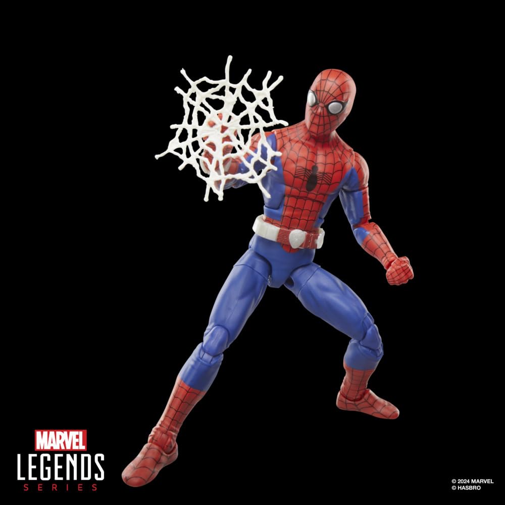 Marvel Spider-Man ’77 action figure retro window box for collectible display