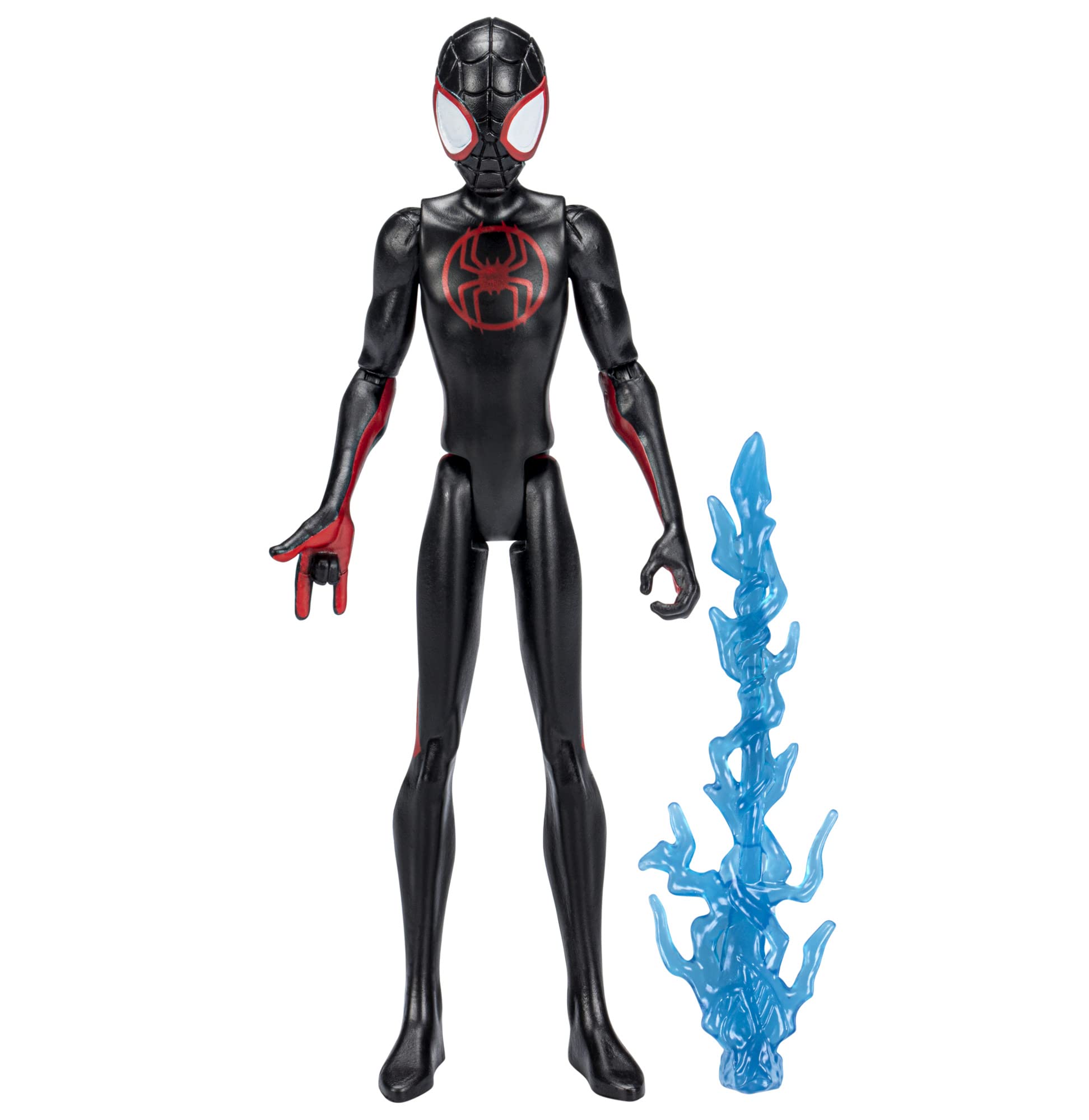 Marvel Spider-Man Miles Morales 6-inch figure in dynamic pose for playtime.