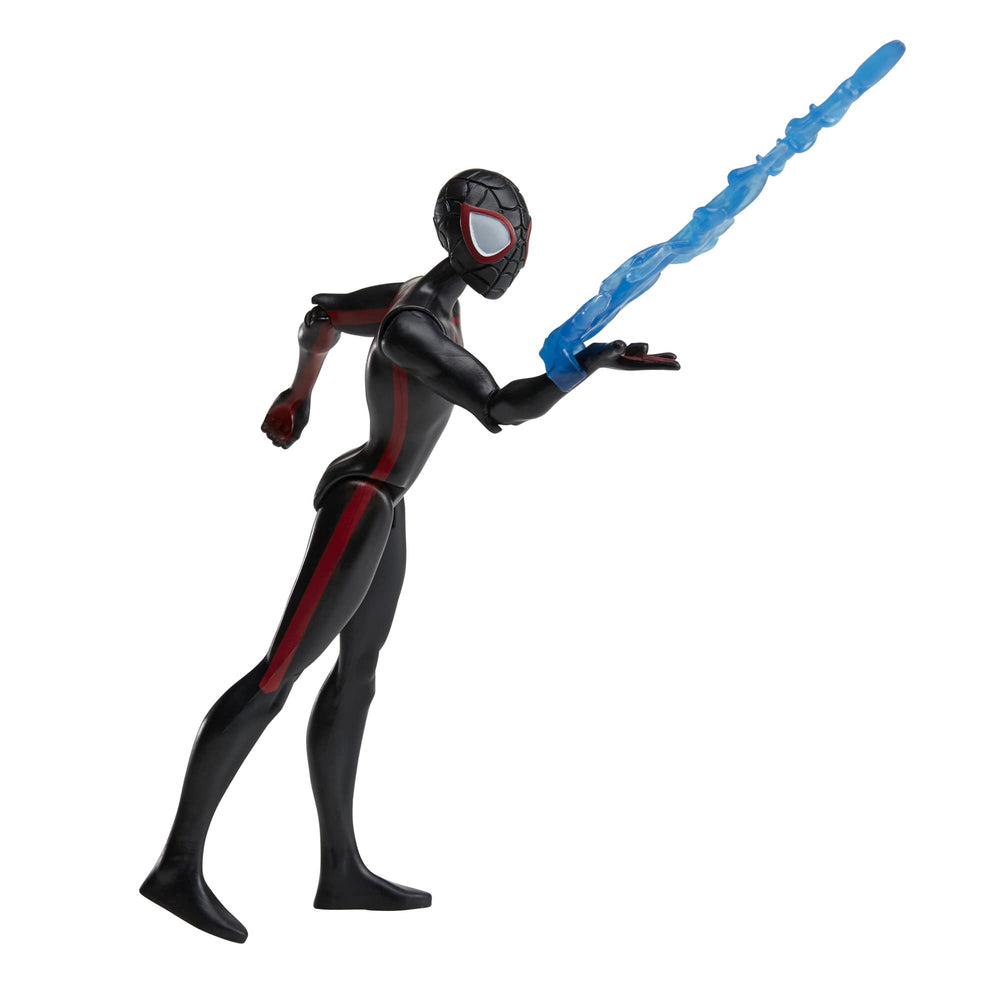 Web accessory attached to Miles Morales for web-slinging storytelling.