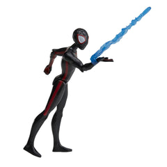 Web accessory attached to Miles Morales for web-slinging storytelling.