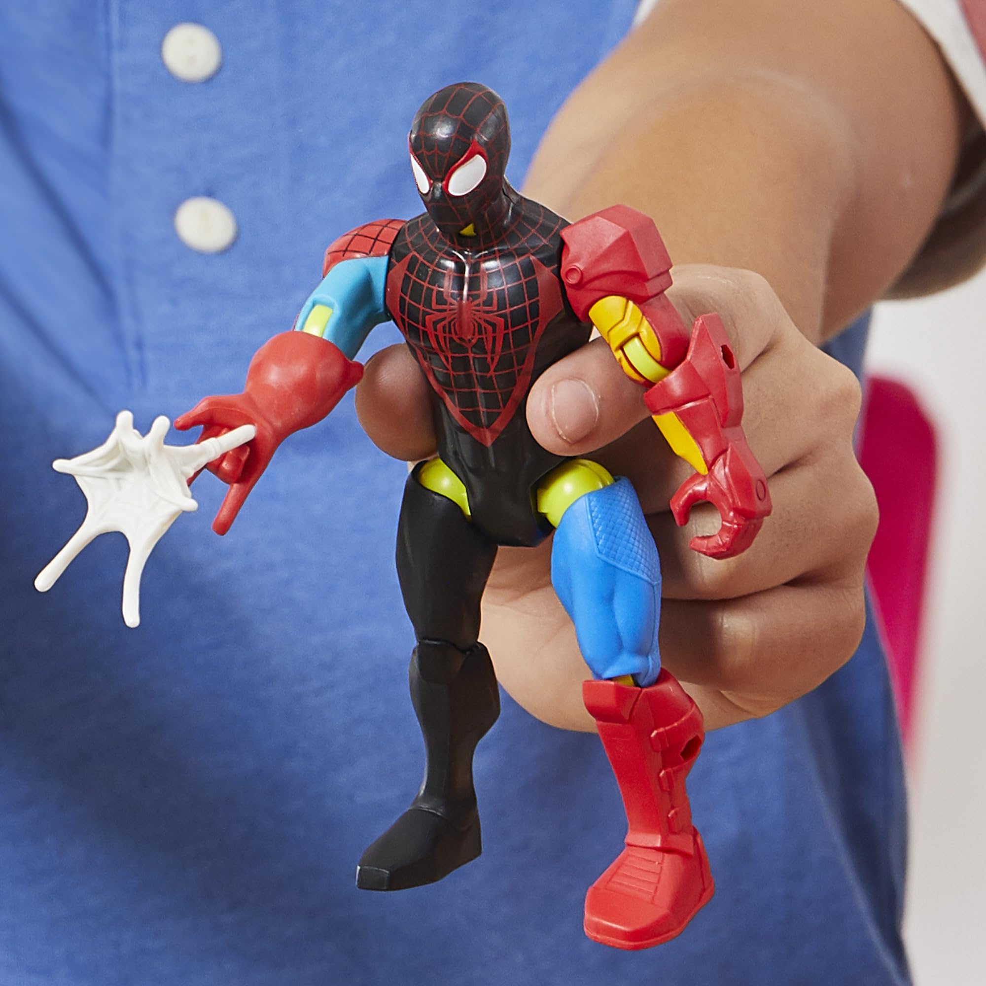 Marvel Spider-Man Bioelectric Blast effect shows dynamic action accessory for dramatic battles.