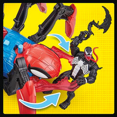 Child playing with Marvel Spider-Man Crawl N Blast