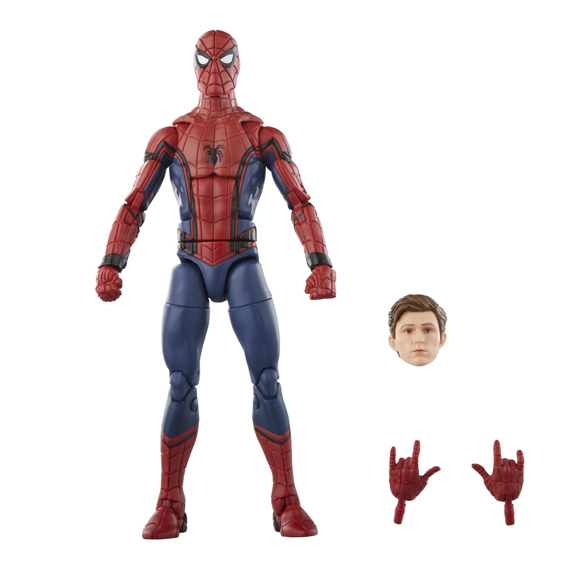 Marvel Spider-Man Civil War action figure front view for display and posing