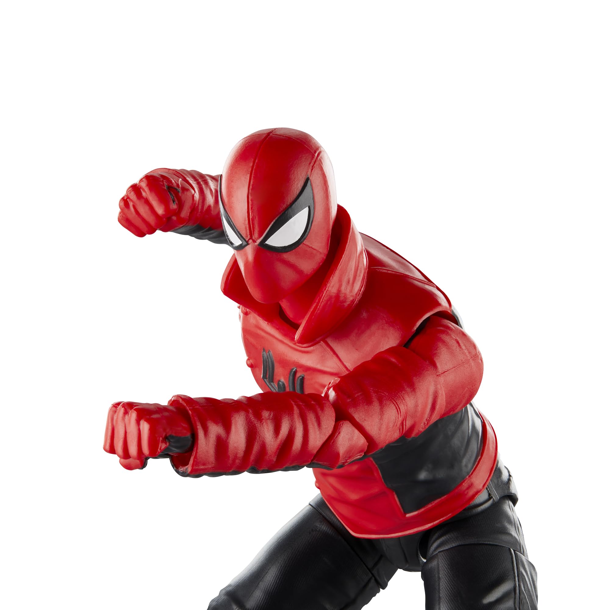 Retro blister card packaging showcasing Spider-Man art for shelf display.