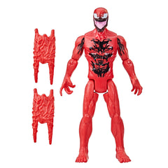 Marvel Spider-Man Epic Hero Series Carnage front view action figure for dynamic display