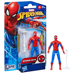 Epic Hero Series Spider-Man with poseable limbs for dynamic poses.