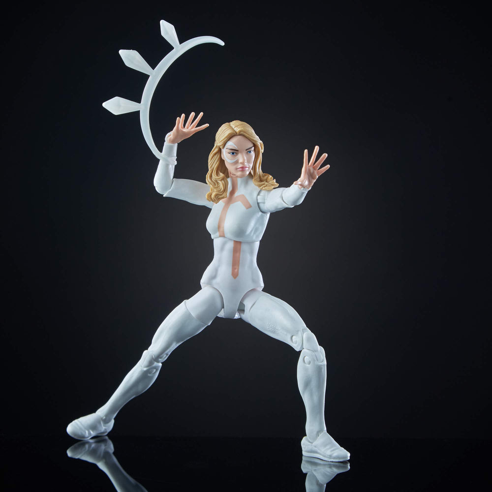 Dynamic action pose of Spider-Man Legends Dagger for display