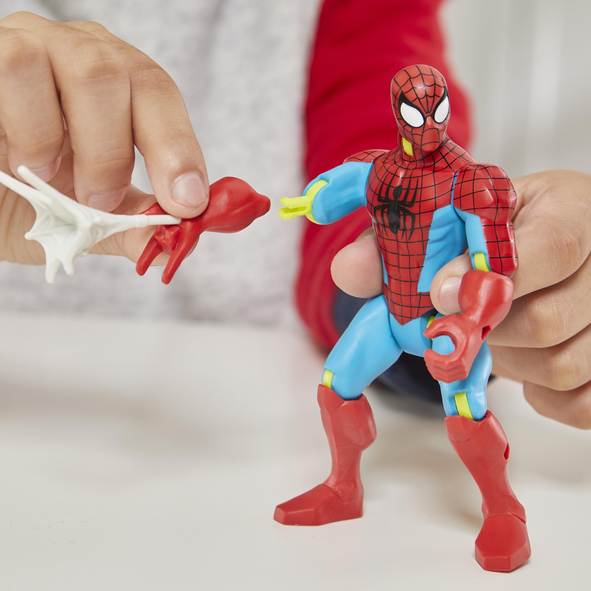 Mash-up multiverse: Marvel MixMashers combine heroes and accessories.