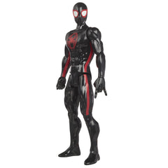 Marvel Spider-Man Miles Morales 12-inch figure with poseable joints for imaginative play.