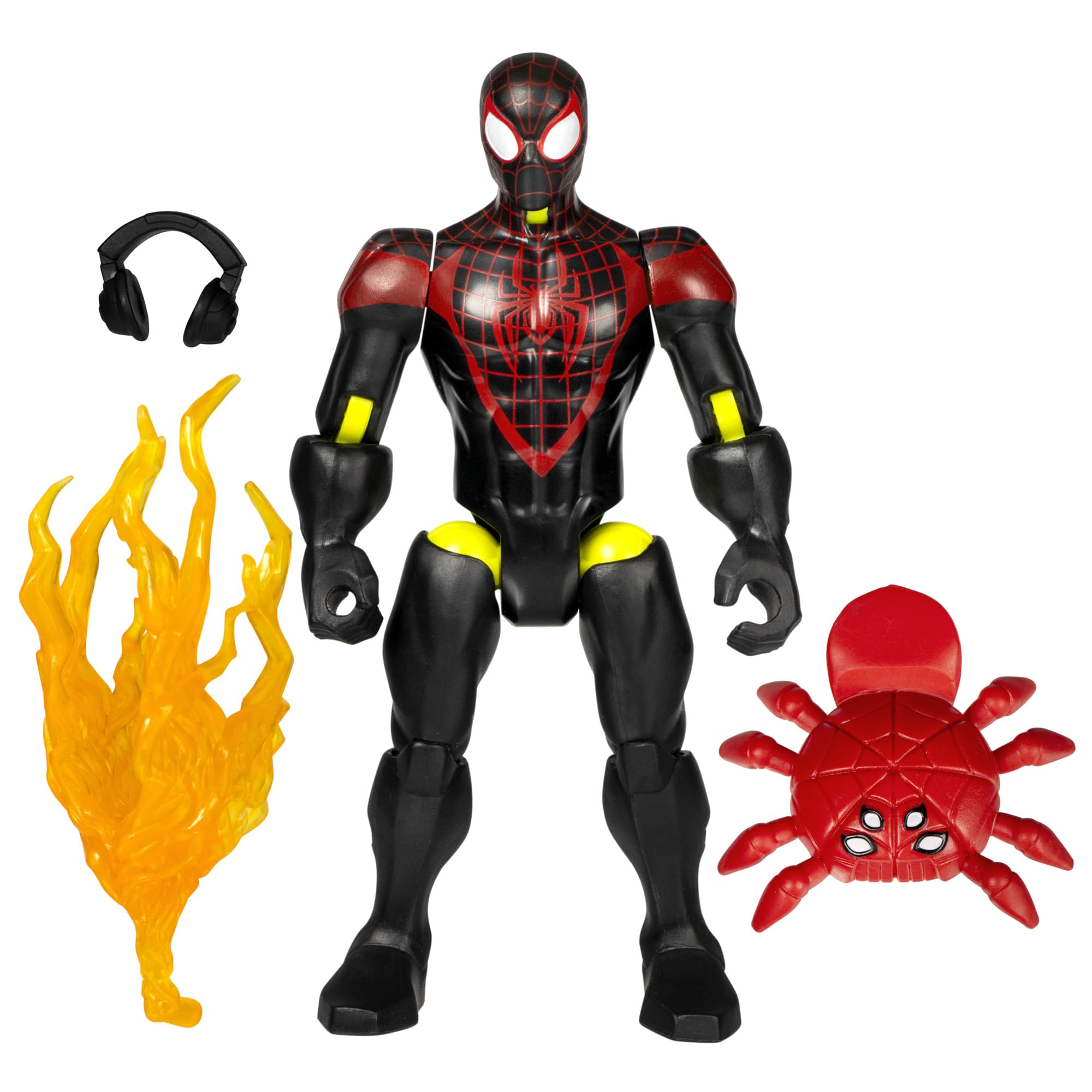 Marvel Spider-Man MixMashers Miles Morales backpack showcases one accessory for imaginative play.