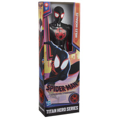 Marvel Spider-Man Miles Morales toy for ages 4 and up, great for display and play.